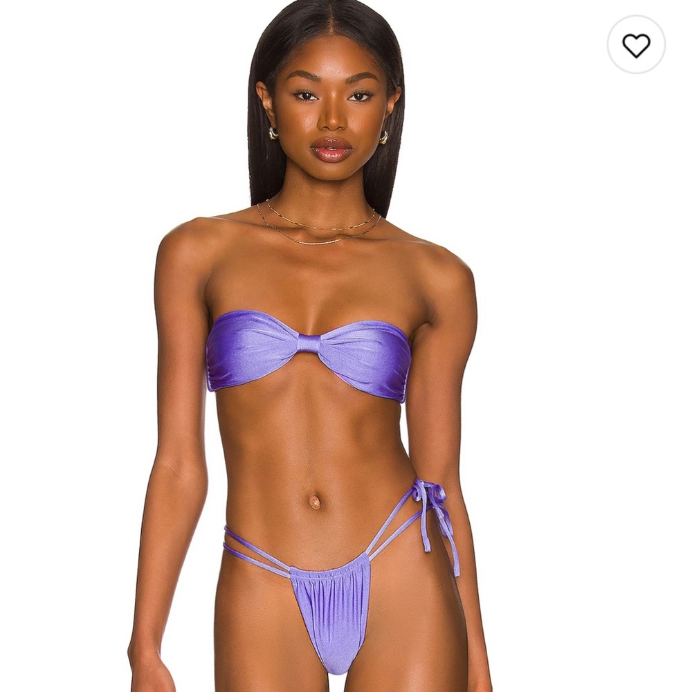 Bandeau bikini top